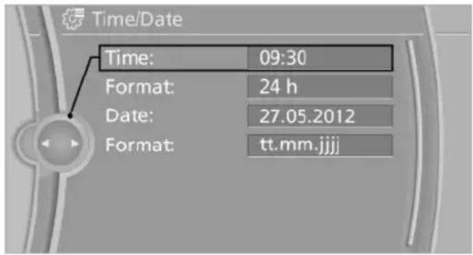 BMW 228i Coupe (2014) - Setting the clock - 4