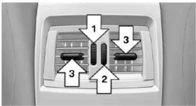 BMW 228i Coupe (2014) - Adjusting the ventilation - 1