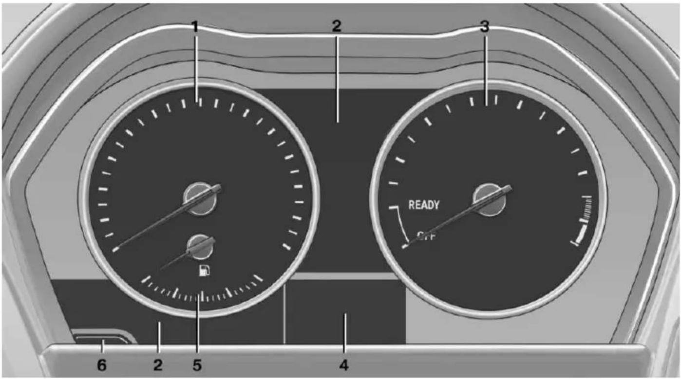 BMW 228i Coupe (2014) - Instrument cluster - 1