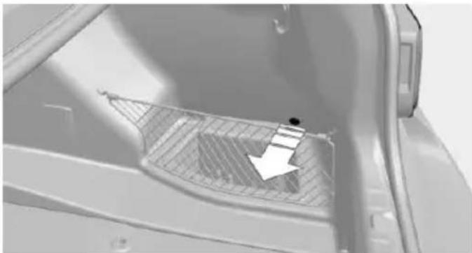 BMW 228i Coupe (2014) - Manually unlocking fuel filler flap - 1