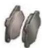 CITROEN C5 Dag (2008) - Brake pads - 1