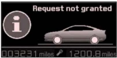 Request not granted 00323.1 miles 1200.8 miles