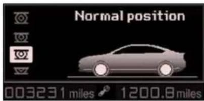 Normal position 003231 miles 1200.8 miles