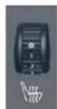 CITROEN C5 Dag (2008) - Heated seats control - 1
