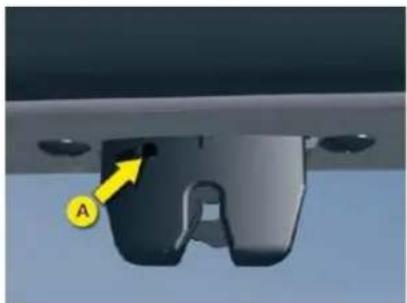 CITROEN C5 Dag (2008) - Locking/unlocking Tailgate release - 1