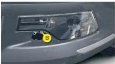 CITROEN C5 Dag (2008) - Changing front foglamps - 1