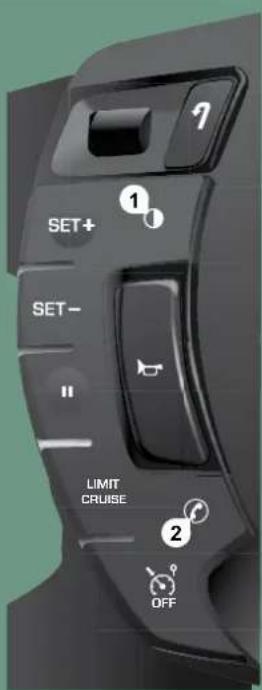 SET+ 1 SET- || LIMIT CRUISE 2 OFF