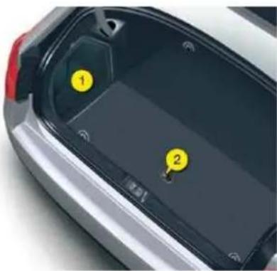 CITROEN C5 Dag (2008) - BOOT LAYOUT (SALC - 1