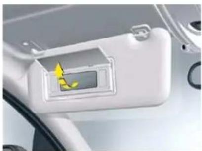 CITROEN C5 Dag (2008) - SUN VISOR - 1