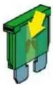 CITROEN C5 Dag (2008) - Replacing a fuse - 2