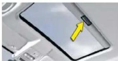 CITROEN C5 Dag (2008) - Tilted sun roof - 1