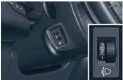 CITROEN C5 Dag (2008) - MANUAL ADJUSTMENT THE HEADLAMPS - 1