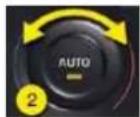 CITROEN C5 Dag (2008) - Temperature adjustment - 1