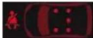 CITROEN C5 Dag (2008) - Seat belt non-fastening/unfastening - 1