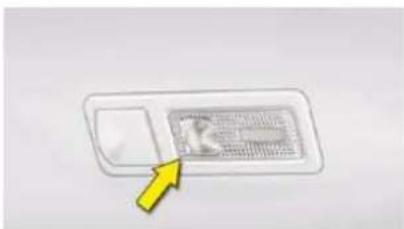 Hand-drawn interface element with a yellow arrow pointing to a text block, likely indicating a button or navigation.