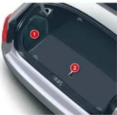 CITROEN C5 Dag (2009) - BOOT FITTINGS (SALOON) - 1