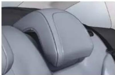 CITROEN C5 Dag (2009) - REAR HEAD RESTRAINTS - 1