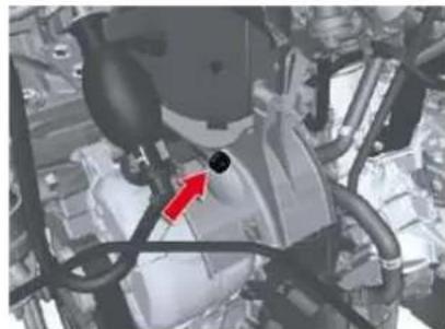 CITROEN C5 Dag (2009) - Bleeding water from the fuel filter - 1