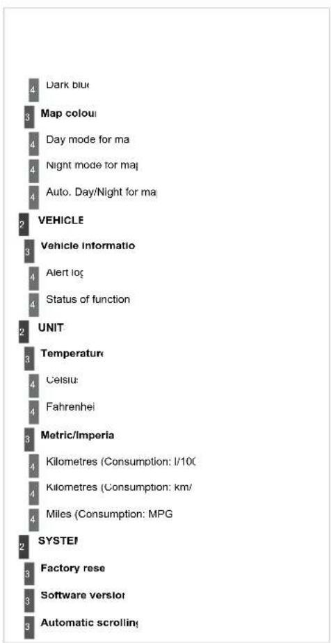 CITROEN C5 Dag (2009) - SCREEN MENU MAF - 8