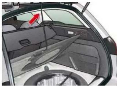 CITROEN C5 Dag (2009) - To remove the spare wheel - 1