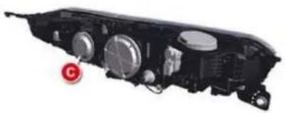 CITROEN C5 Dag (2009) - Directional lamp - 1