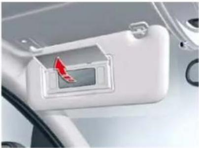 CITROEN C5 Dag (2009) - SUN VISOR - 1