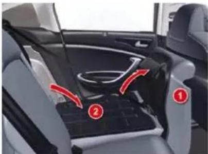 CITROEN C5 Dag (2009) - REAR SEATS - 1