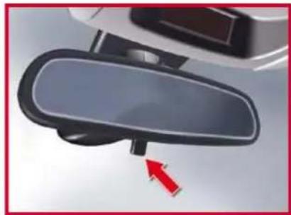 CITROEN C5 Dag (2009) - Rear view mirror - 1