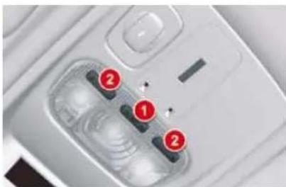 CITROEN C5 Dag (2009) - Front courtesy lamp - 1