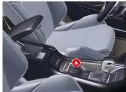 CITROEN C5 Dag (2009) - Emergency parking brake release - 1