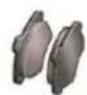 CITROEN C5 Dag (2009) - Brake pads - 1