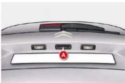 CITROEN C5 Dag (2009) - Manual opening - 1