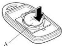 MAZDA 6 Hatchback (2004) - Replacing the transmitter battery - 2