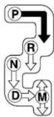 MAZDA 6 Hatchback (2004) - AutomaticTransaxleControls - 2