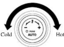 MAZDA 6 Hatchback (2004) - Temperaturecontroldial - 1