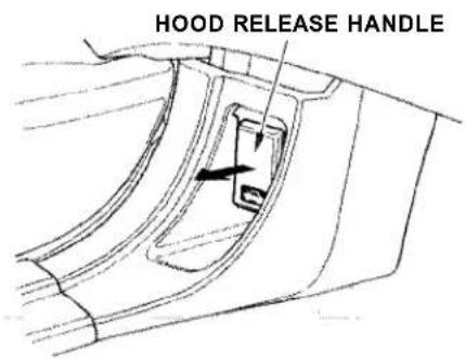 Honda Accord Coupe (2001) - Opening the Hood - 1