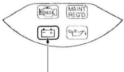 Honda Accord Coupe (2001) - Charging System Indicator - 1