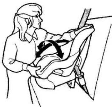 Honda Accord Coupe (2001) - Child Seat Installation - 4