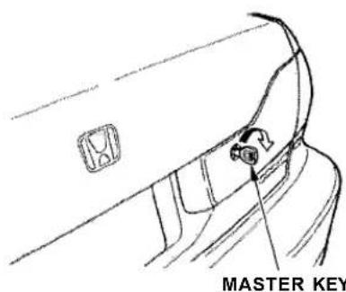 Honda Accord Coupe (2001) - Keys and Locks - 3