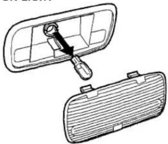 Honda Accord Coupe (2001) - Replacing Bulbs in the Interior Lights - 3