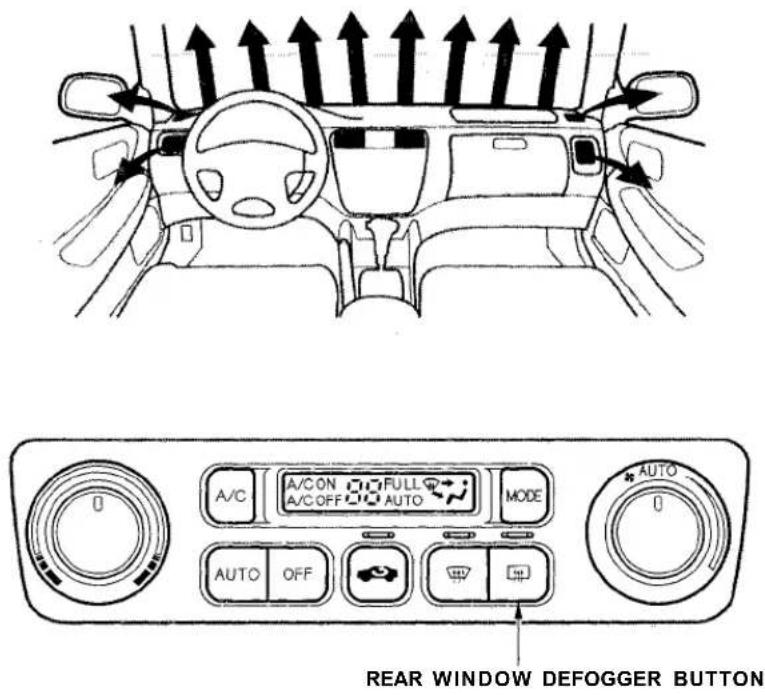 Honda Accord Coupe (2001) - Climate Control System - 3
