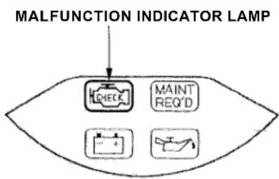 Honda Accord Coupe (2001) - Charging System Indicator - 2