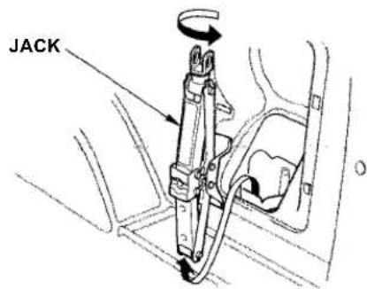 Honda Accord Coupe (2001) - Changing a Flat Tire - 2
