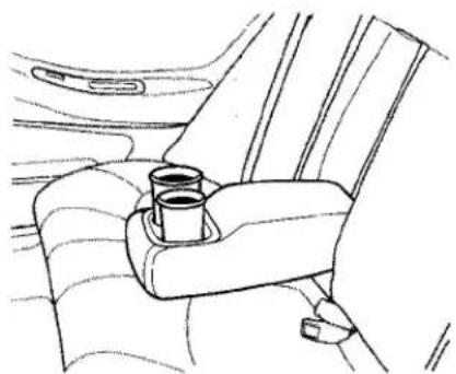 Honda Accord Coupe (2001) - Beverage Holder - 3