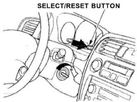 Honda Accord Coupe (2001) - Maintenance Required Indicator - 2