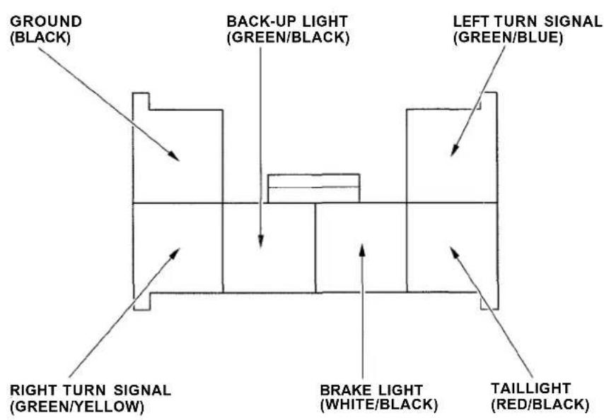 Honda Accord Coupe (2001) - Trailer Lights - 1