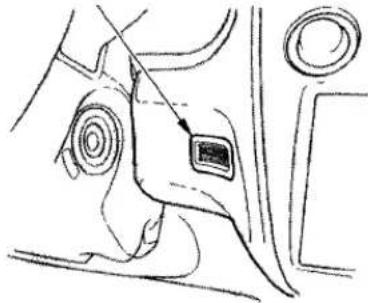 Honda Accord Coupe (2001) - Sunlight Sensor/Temperature Sensor - 2