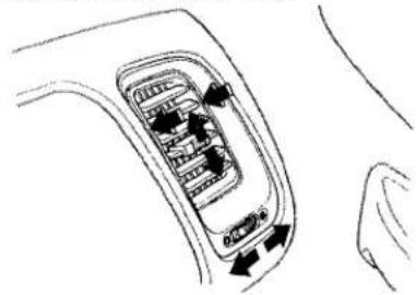 Honda Accord Coupe (2001) - Vent Controls - 3
