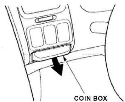 Honda Accord Coupe (2001) - Digital Clock - 4