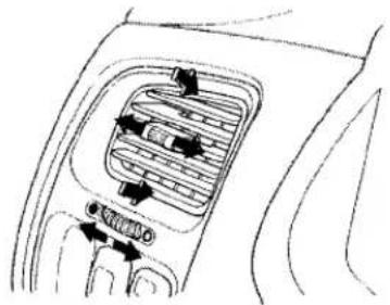 Honda Accord Coupe (2001) - Vent Controls - 2